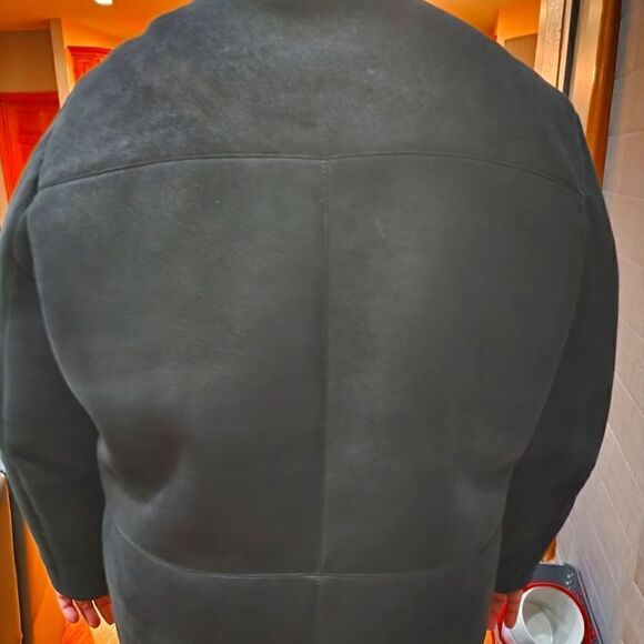 Aston Miles Shearling Men's Coat - Picture 12 of 15